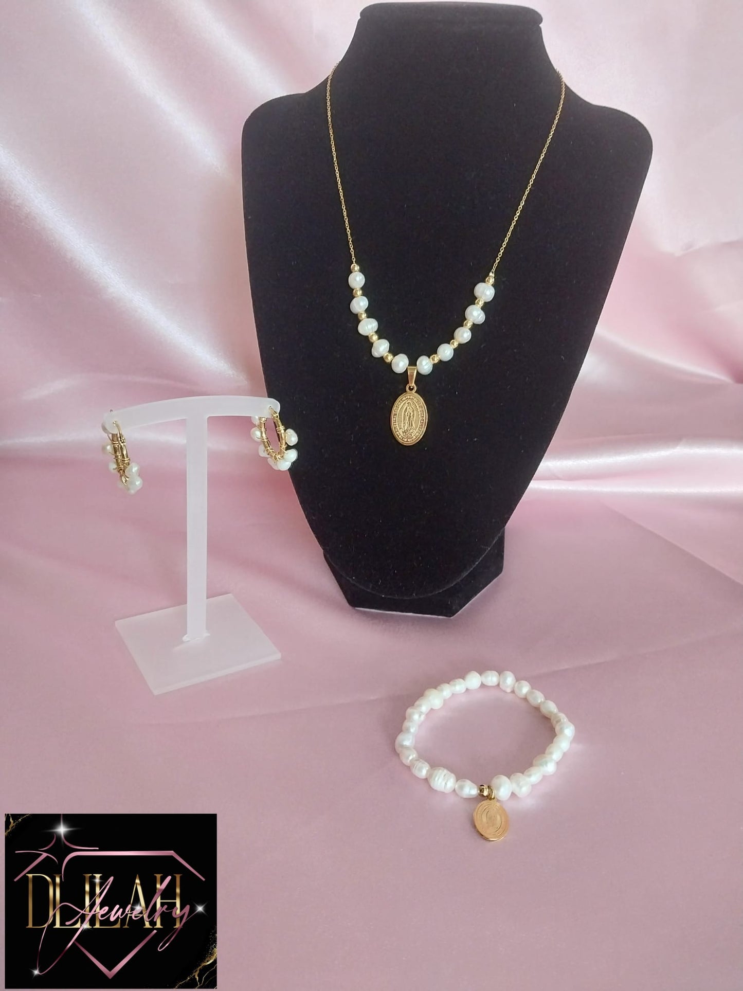 Set Perlas Virgen de Guadalupe